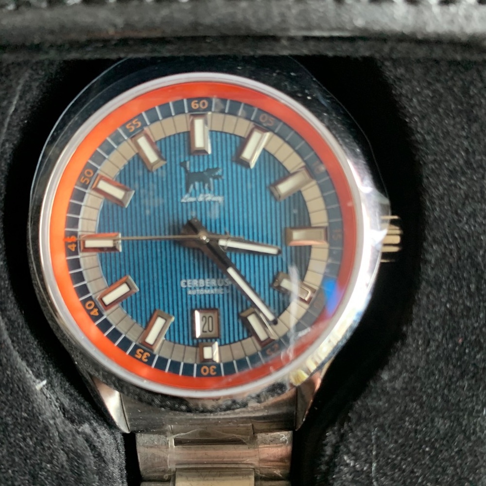 Lew & Huey watch company wrist watch